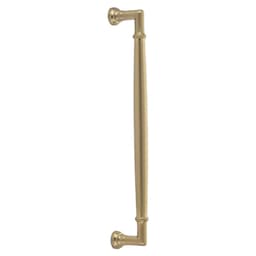 Emtek Transitional Heritage Westwood Appliance Pull, 18"CC, Flat Black - 86913US19