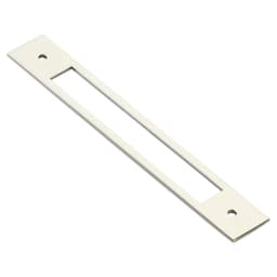 Emtek Modern Backplate for Pull, 5"CC, Polished Nickel - 86923US14