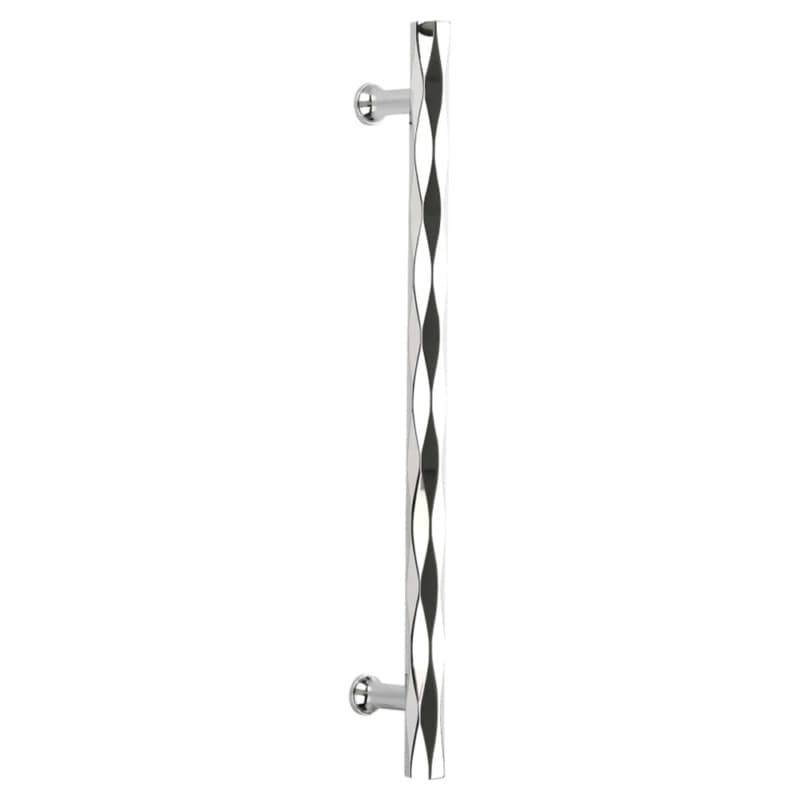 Emtek Art Deco Appliance Pull 18" (457 mm) Center to Center, Polished Chrome, 87006US26