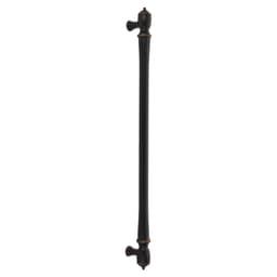 Emtek Spindle Cabinet Appliance Pull, Back-to-Back Mount, 12"CC, Oil Rubbed Bronze - BTB86343US10B
