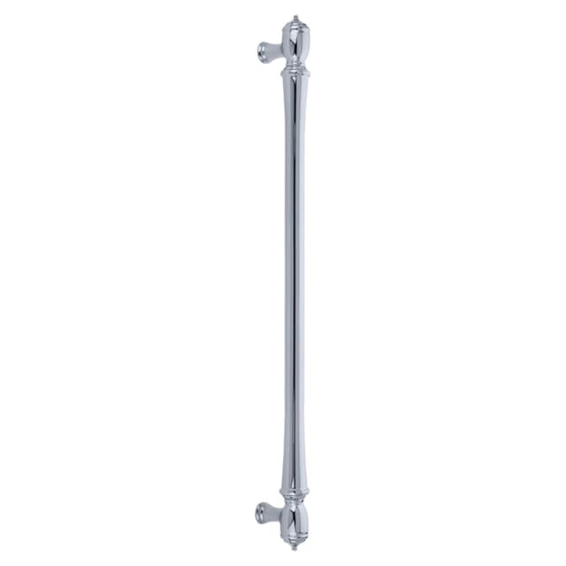 Emtek Spindle Cabinet Appliance Pull, Back-to-Back Mount, 12"CC, Polished Chrome - BTB86343US26