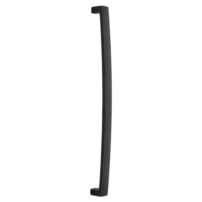 Emtek Mid Century Modern Bauhaus Cabinet Appliance Pull, Back to Back Mount, 18", ORB - BTB86346US10B