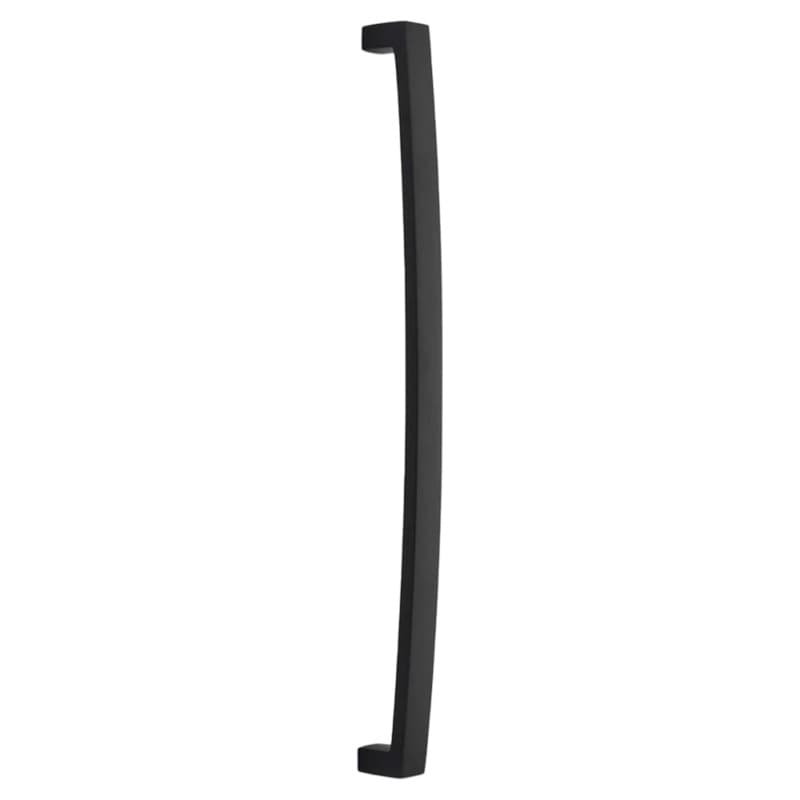 Emtek Mid Century Modern Appliance Pull 18" (457 mm) Center to Center, Flat Black, BTB86346US19