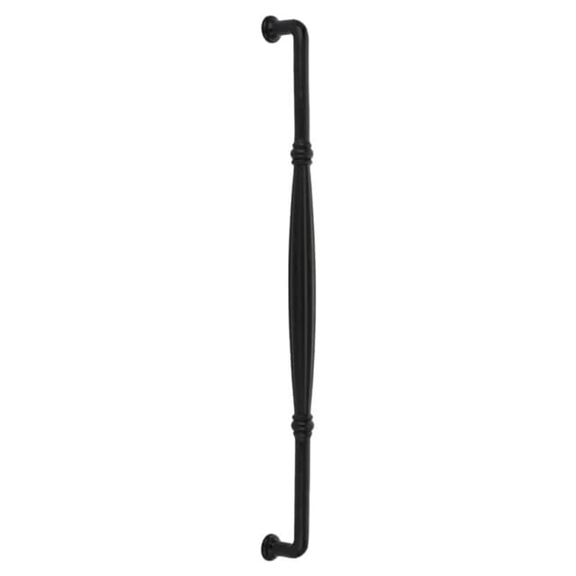 Emtek Tuscany Bronze Fluted Cabinet Appliance Pull, Back-to-Back Mount, 18"CC, Flutedat Black Bronze Patina - BTB86348FB