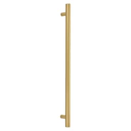 Emtek Contemporary Bar Cabinet Appliance Pull, Back to Back Mount, 18", SB - BTB86352US4