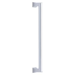 Emtek Art Deco Alexander Cabinet Appliance Pull, Back to Back Mount, 12", PC - BTB86442US26