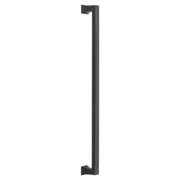Emtek Art Deco Alexander Cabinet Appliance Pull, Back to Back Mount, 18", ORB - BTB86443US10B