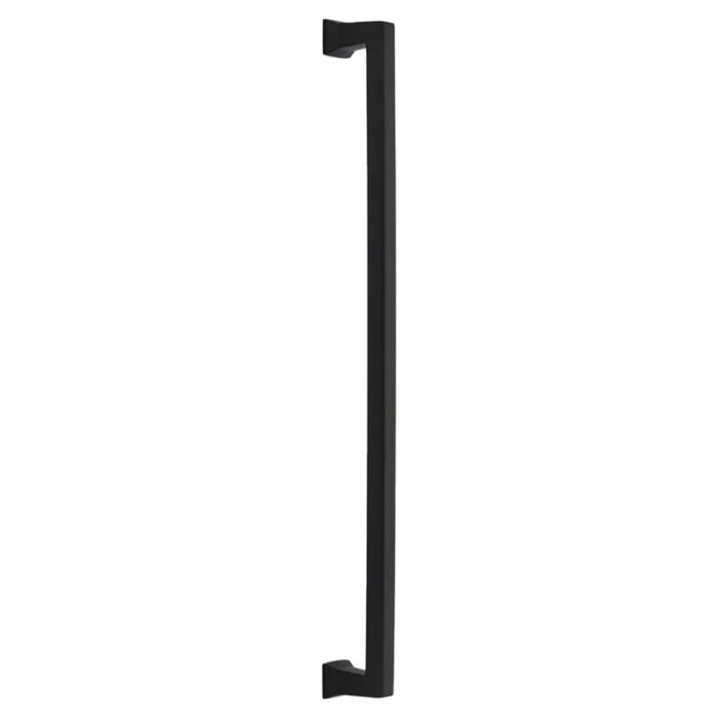 Emtek Art Deco Alexander Cabinet Appliance Pull, Back to Back Mount, 18", FB - BTB86443US19