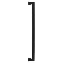 Emtek Art Deco Alexander Cabinet Appliance Pull, Back to Back Mount, 18", FB - BTB86443US19