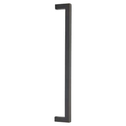 Emtek Modern Rectangular Warwick Appliance Pull, Back to Back Mount, 12", ORB - BTB86711US10B