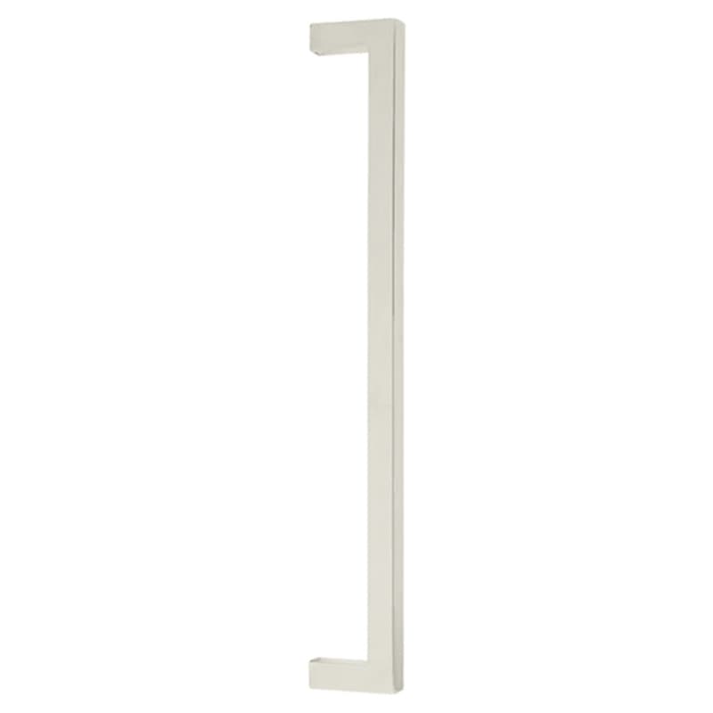 Emtek Modern Rectangular Appliance Pull 12" (305 mm) Center to Center, Polished Chrome, BTB86711US26