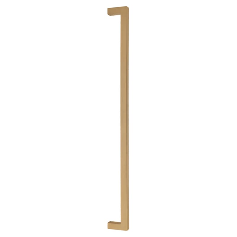 Emtek Modern Rectangular Appliance Pull 18" (457 mm) Center to Center, Satin Brass, BTB86712US4