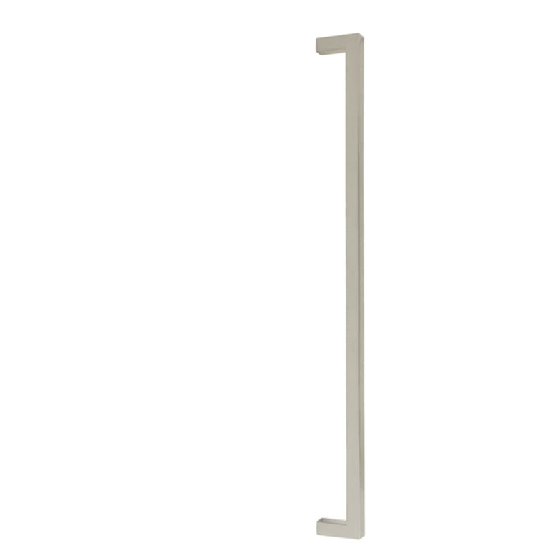 Emtek Modern Rectangular Warwick Appliance Pull, Back to Back Mount, 18", SN - BTB86712US15