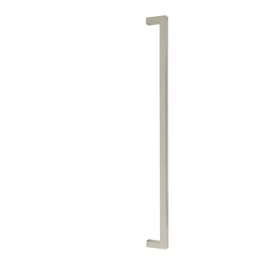 Emtek Modern Rectangular Warwick Appliance Pull, Back to Back Mount, 18", SN - BTB86712US15