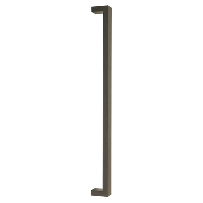 Emtek Modern Rectangular Appliance Pull 18" (457 mm) Center to Center, Flat Black, BTB86722US19