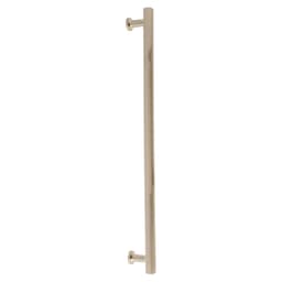Emtek Urban Modern Freestone Appliance Pull, Back to Back Mount, 18", SN - BTB87002US15