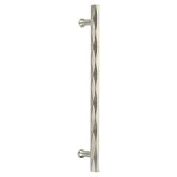 Emtek Art Deco Tribeca Appliance Pull, Back to Back Mount, 12", SN - BTB87005US15