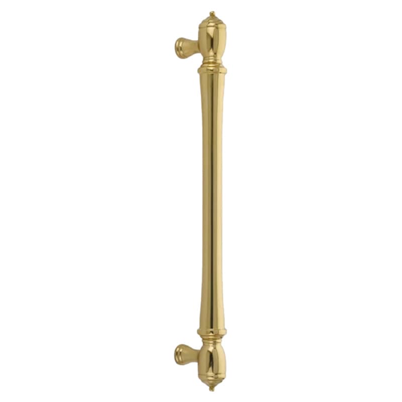Emtek Traditional Appliance Pull 12" (305 mm) Center to Center, Polished Brass, CS86343US3