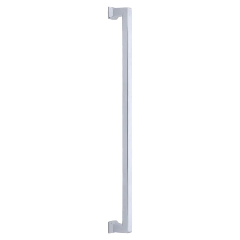 Emtek Art Deco Alexander Cabinet Appliance Pull, Concealed Mount, 18", PC - CS86443US26