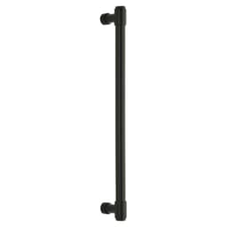 Emtek Industrial Modern Jasper Cabinet Appliance Pull, Concealed Mount, 12"CC, FB - CS86693US19