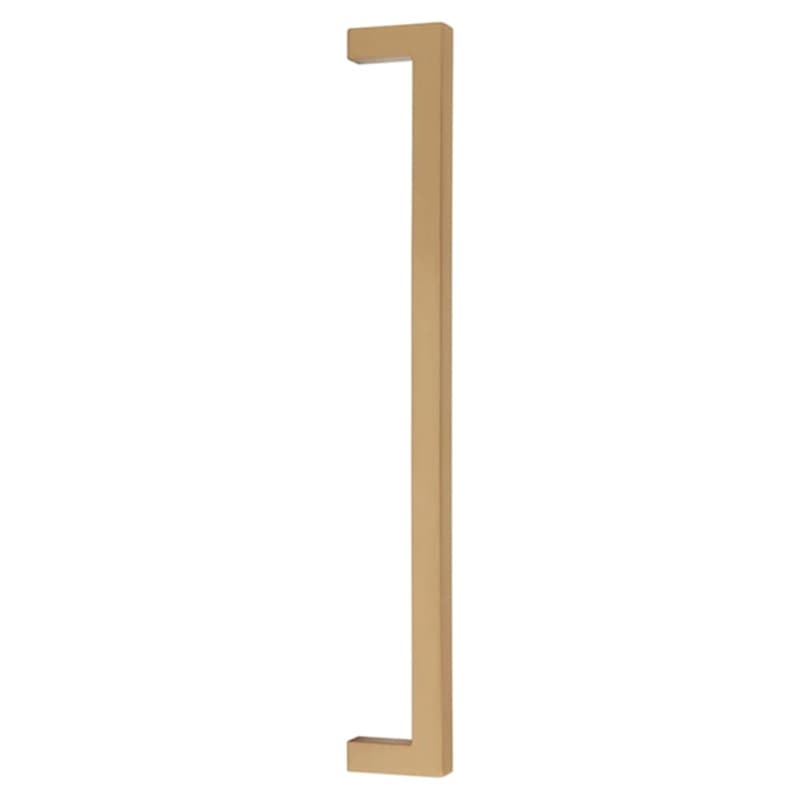 Emtek Modern Rectangular Appliance Pull 12" (305 mm) Center to Center Satin Brass, CS86711US4