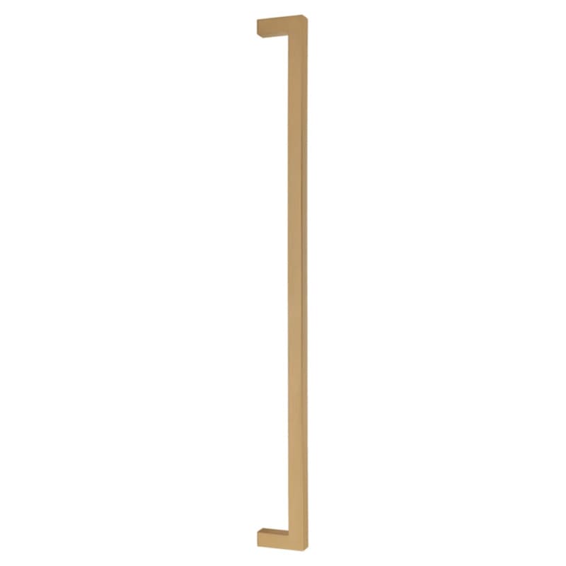Emtek Modern Rectangular Appliance Pull 18" (457 mm) Center to Center Satin Brass, CS86712US4
