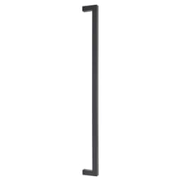 Emtek Modern Rectangular Warwick Cabinet Appliance Pull, Concealed Mount, 18", FB - CS86712US19