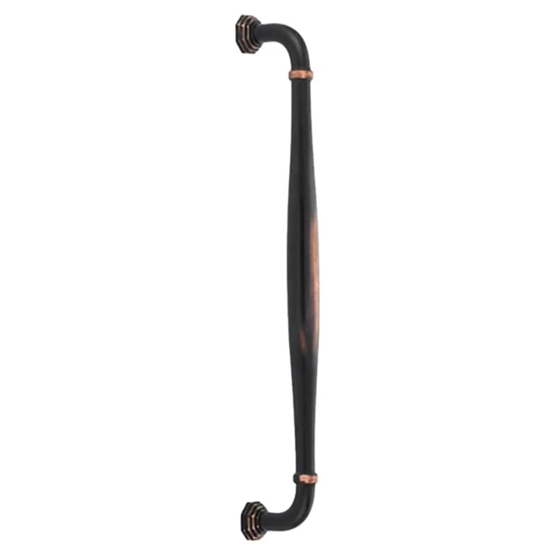 Emtek Transitional Heritage Blythe Cabinet Appliance Pull, Concealed Mount, 18", SB - CS86911US4
