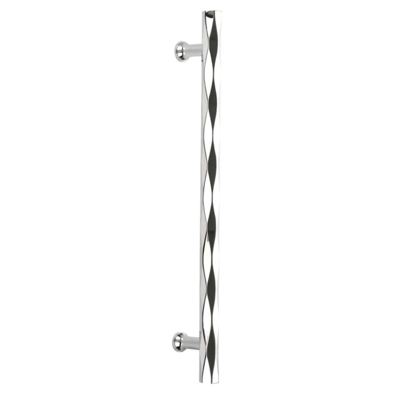 Emtek Art Deco Tribeca Cabinet Appliance Pull, Concealed Mount, 12", PC - CS87005US26