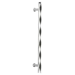 Emtek Art Deco Tribeca Cabinet Appliance Pull, Concealed Mount, 12", PC - CS87005US26