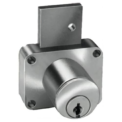 CompX National Deadbolt C8180 Pin Tumbler, Keyed Different, Satin Chrome