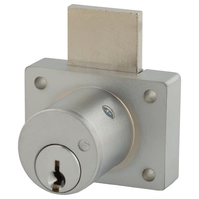 Deadbolt 800S Series, Standard Bolt, Satin Chrome, Olympus Lock