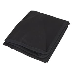 Rev-A-Shelf Cloth 24"W x 14"D x 11"H Black Basket Liner, CBL-241411-B-3