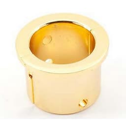 Sugatsune CHC-S Series 1" Diameter Cable Grommet, Zinc w/Gold Finish, - CHC-S26GC