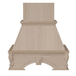 VMI 30"W Cherry Decorative Keystone Series Island Mount Range Hood - FDWHKS IS 30 C