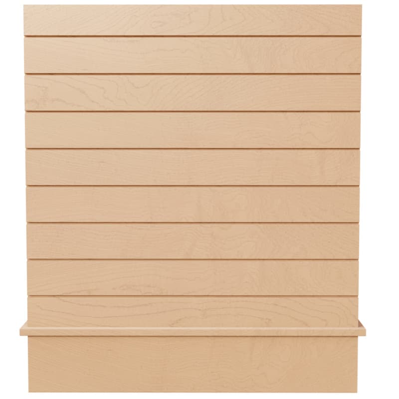 VMI 30"W Alder Box Shiplap with Straight Valance Series Wall Mount Range Hood - FDWHSSB 30 A