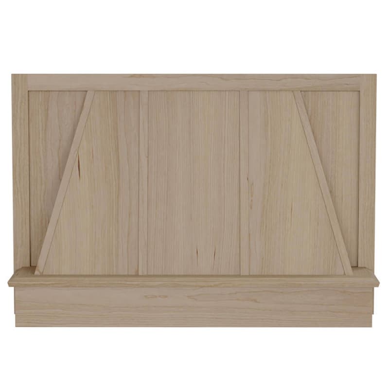VMI 36"W Cherry Standard Valance Series Between Cabinets Mounting Range Hood - FVALFV 36 C