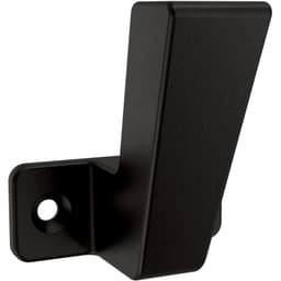 Franklin Brass Geometric Post Single Prong Hook, Matte Black, 5/Pack - B46705K-FB-C