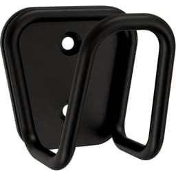 Franklin Brass Casual Farmhouse Single Prong Wire Hook, Matte Black, 5/Pack - B46708K-FB-C