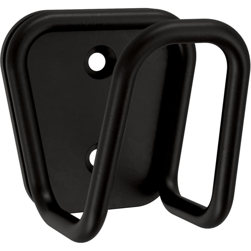 Franklin Brass Casual Farmhouse Single Prong Wire Hook, Matte Black, 5 per pack - B46708K-FB-C