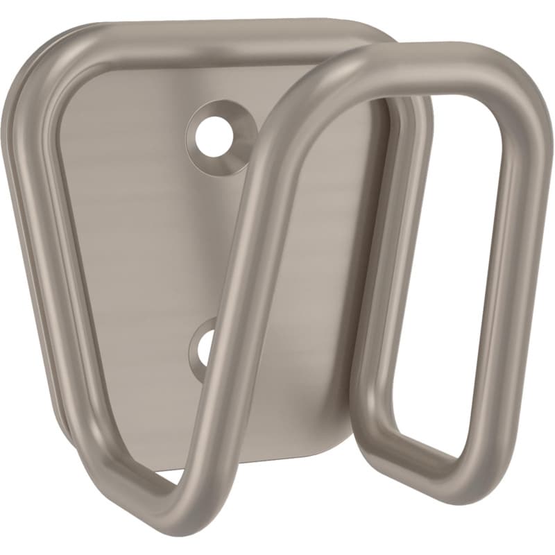 Franklin Brass Casual Farmhouse Single Prong Wire Hook, Nickel, 5 per pack - B46708K-NIC-C