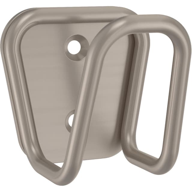 Franklin Brass Cylindrical Post Single Prong Hook, Matte Black, 5/Pack - B48024K-FB-C