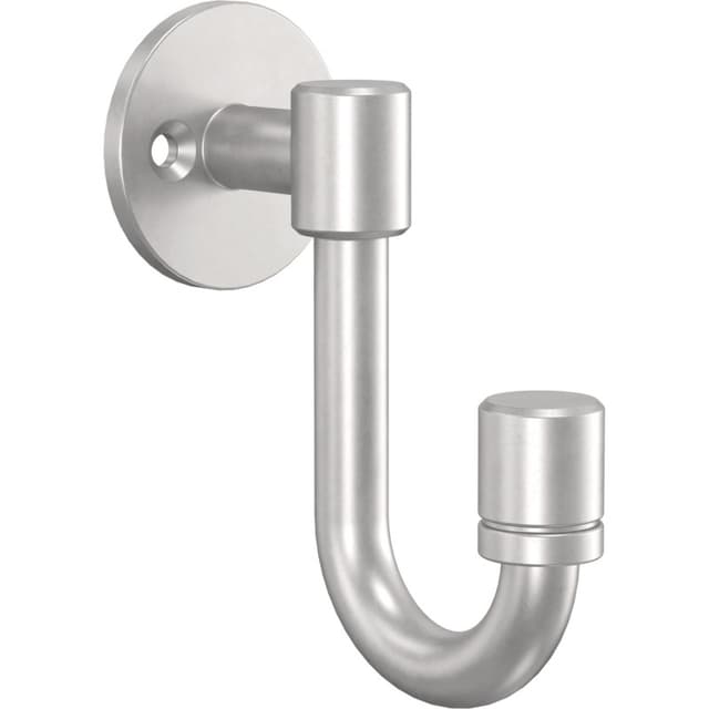 Franklin Brass Single Hook, Matte Black - DHSNP-MB-D