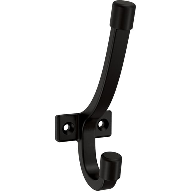 Franklin Brass Modern Angled Pilltop Coat and Hat Hook, Satin Gold, 5/Pack - B48023K-SG-C
