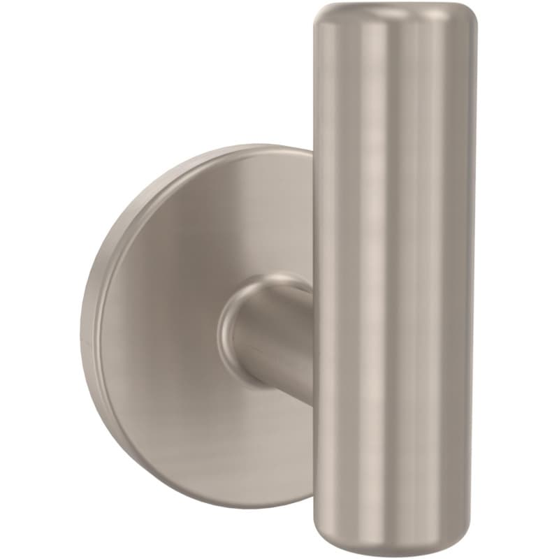 Franklin Brass Cylindrical Post Single Prong Hook, Nickel, 5 per pack - B48024K-NIC-C