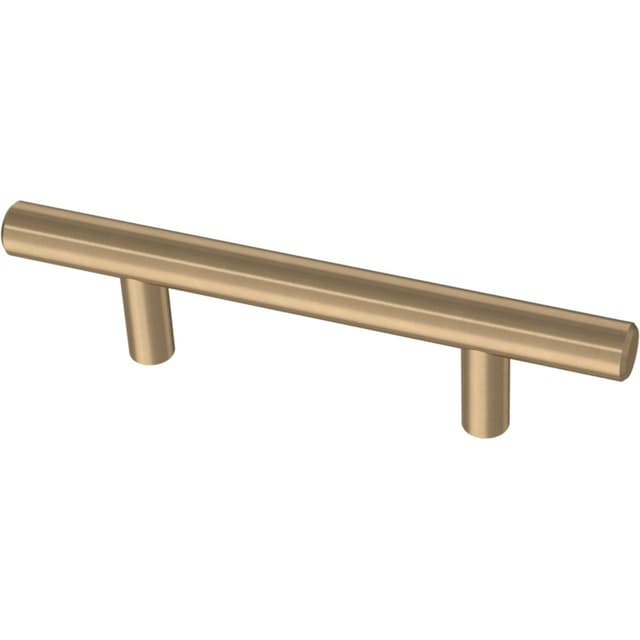 Franklin Brass Steel Bar Pull, 3" (76mm) CC, Champagne Bronze Antimicrobial - BAR076Z-CZA-B