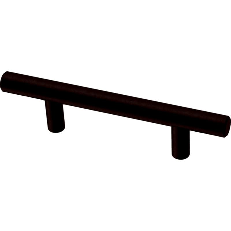 Franklin Brass Bar Pull, 3" (76mm) CC, Matte Black - BAR076Z-FB-B