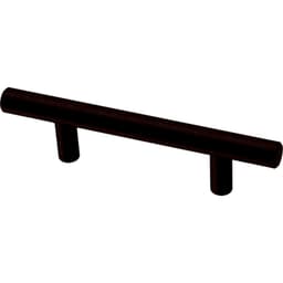 Franklin Brass Bar Pull, 3" (76mm) CC, Matte Black - BAR076Z-FB-B