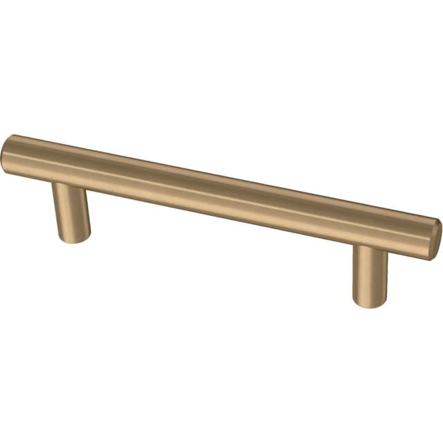 Franklin Brass Steel Bar Pull, 3-3/4" (96mm) CC, Champagne Bronze Antimicrobial - BAR096Z-CZA-B