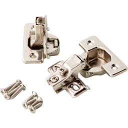 Franklin Brass 35mm 100 Degree Hinge, 5/8"Overlay, Nickel Plated, 10/Pack - H811SMK-NP-B